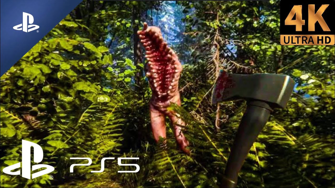 (PS5) SONS OF THE FOREST NEW Gameplay Looks Pretty REALISTIC on PS5 | [4K 60FPS]