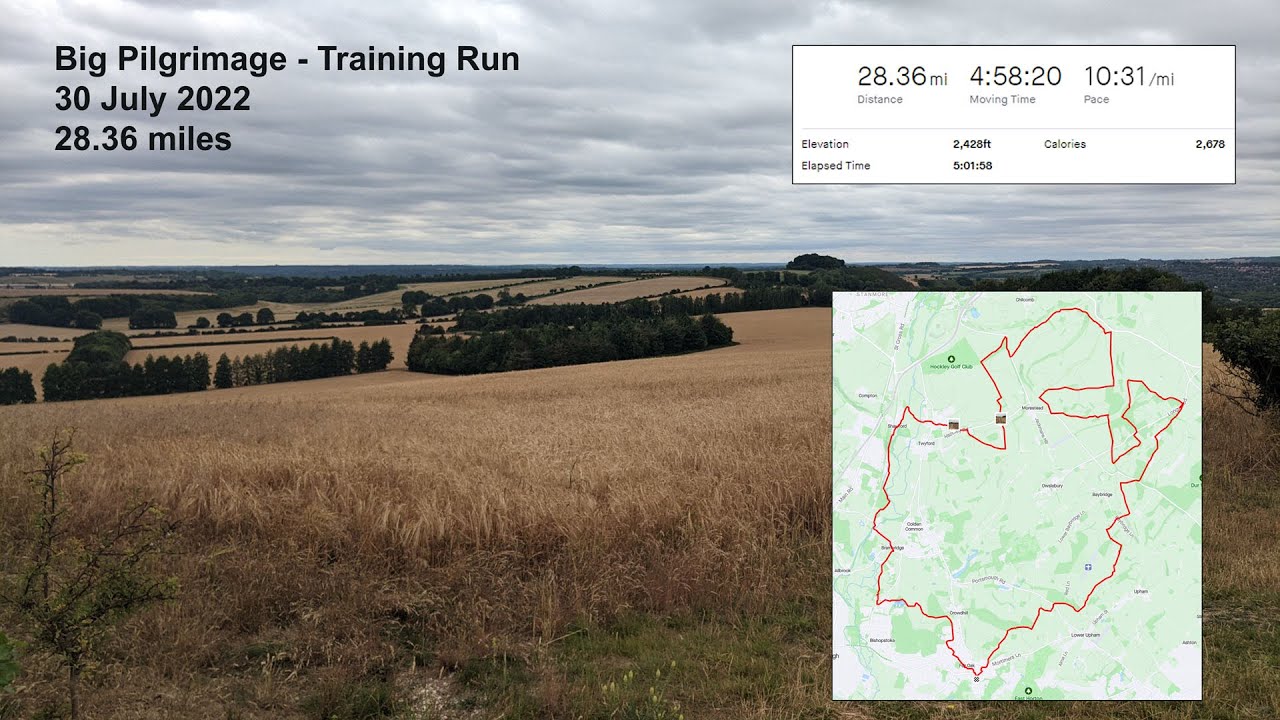 Big Feat Events - Big Pilgrimage Training Run 30 July 2022