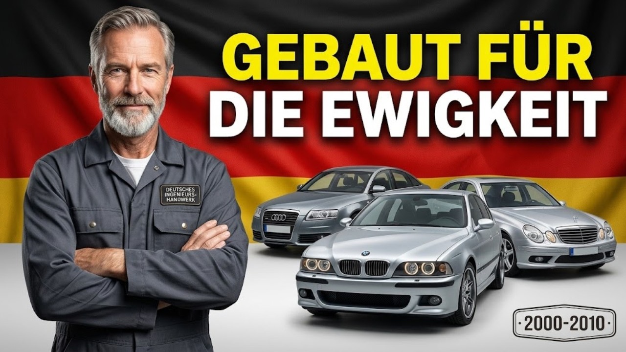 Die wahren Meisterwerke: Warum deutsche Autos von 2000 bis 2010 unschlagbar sind.