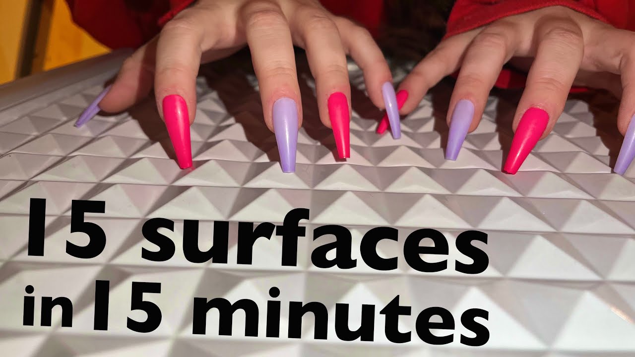 15 Surfaces in 15 Minutes ASMR