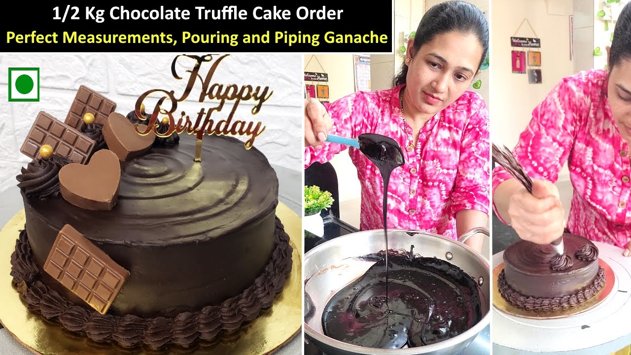 1/2 Kg Chocolate Truffle Cake Order चॉकलेट केक के मेरे सारे सीक्रेट् इस वीडियो में एक साथ खुलेंगे आज