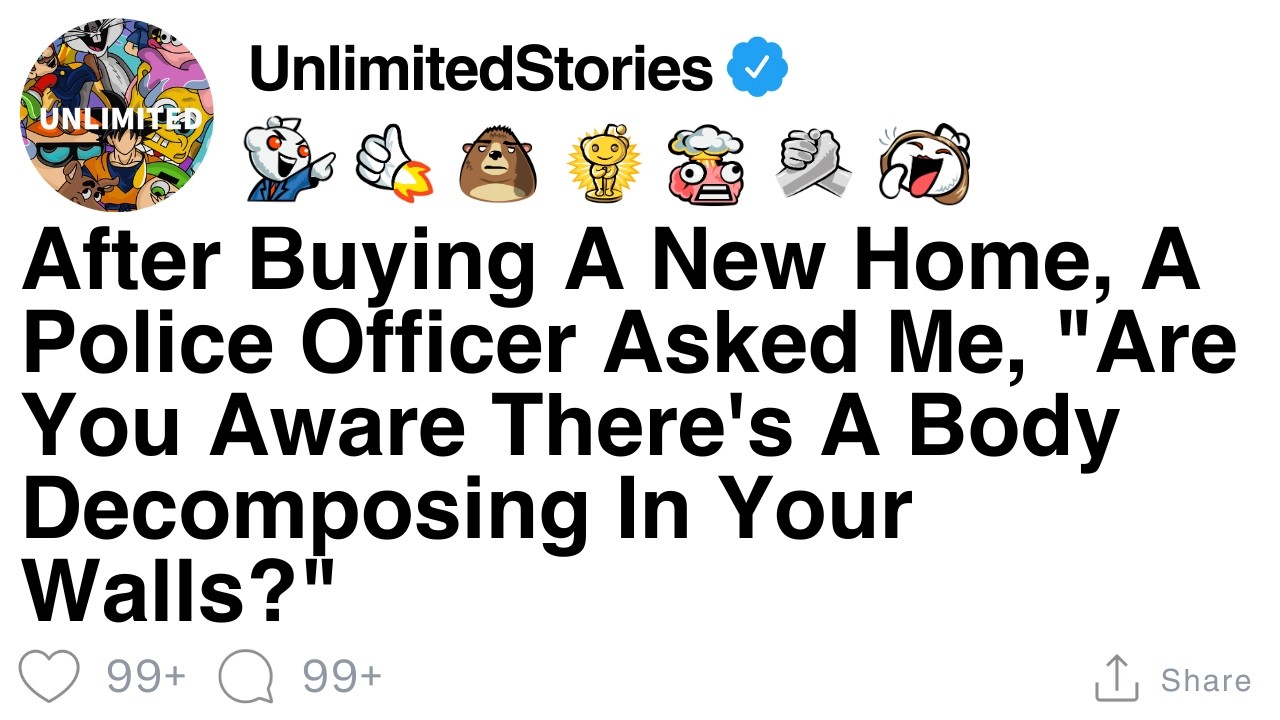 After buying a new home, a cop asked “Did you know a body’s decomposing in your walls?” [FULL STORY]