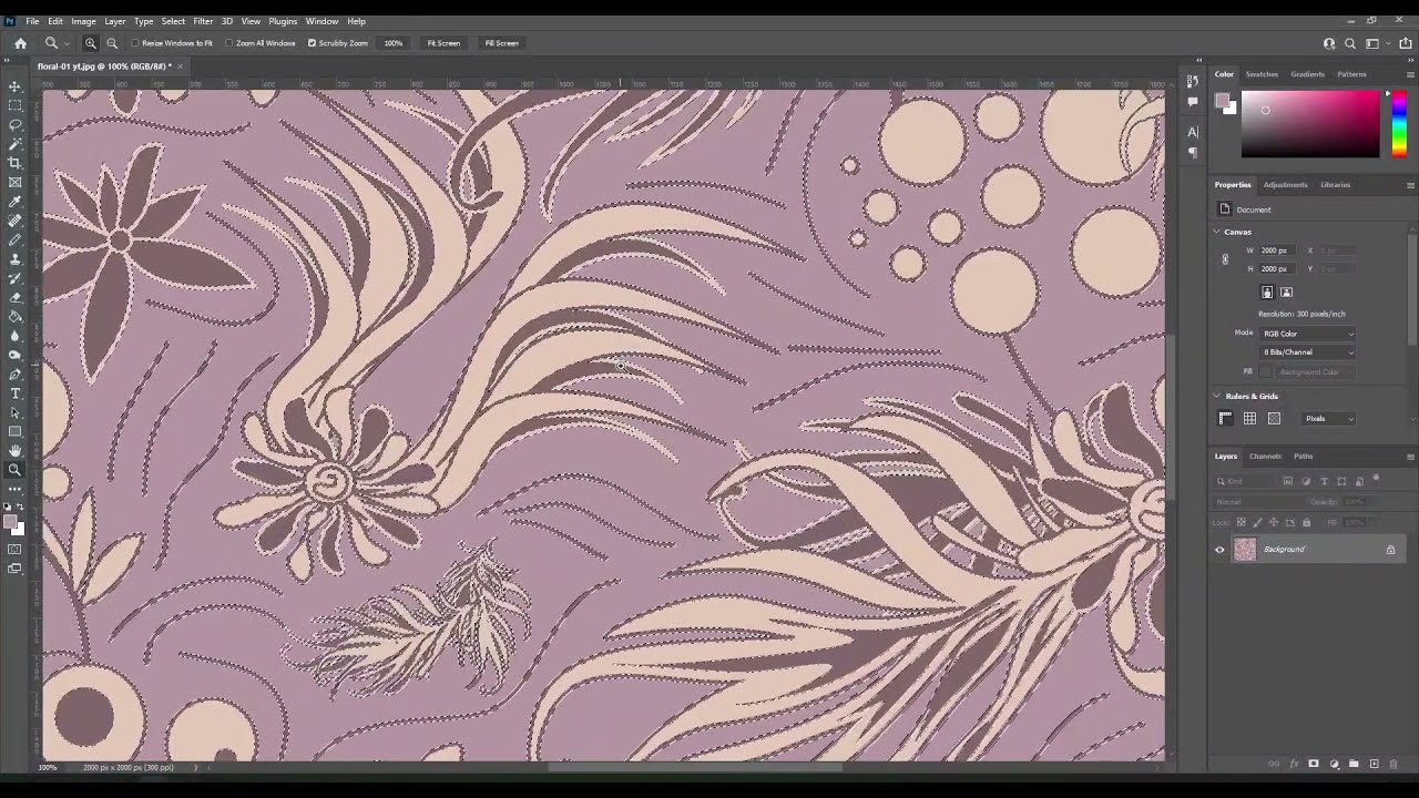 Textile Weaving Tutorial.Seamless Pixel Pattern with fabric weaving structures in Photoshop