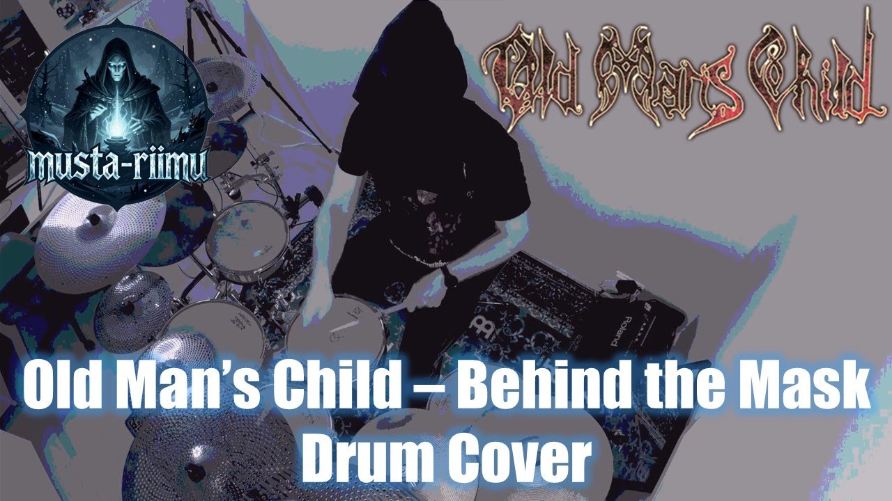OLD MAN'S CHILD - Behind the Mask (Drum Cover) | The Pagan Prosperity | by Musta-Riimu