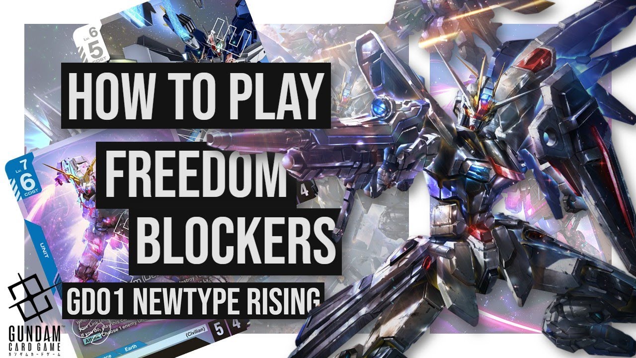 Is Freedom Blockers the BEST DECK from GD01 | Gundam Card Game