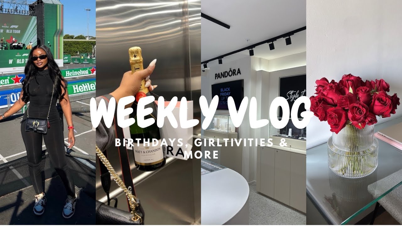 JUST GIRLY THINGS: FLOWERS AGAIN, BIRTHDAY & PILATES VLOG Ft. @LuvmeHairOfficial | Lebohang Mangwane
