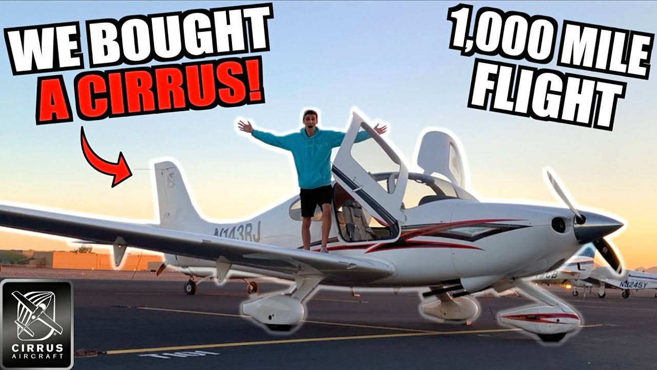 Покупка Cirrus SR20 и полет на нем за 1000 миль домой!