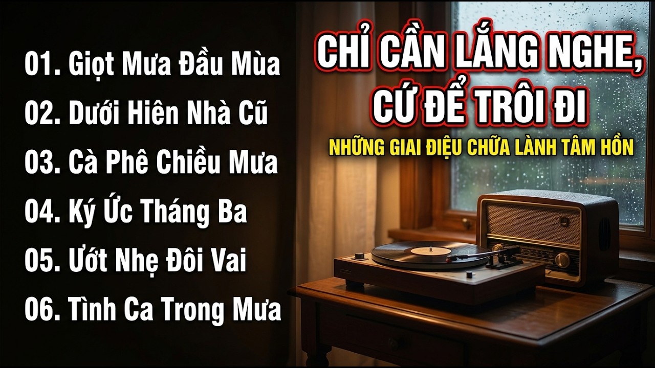Bật Lên Và Thư Giãn: Nhạc AI Chữa Lành Tâm Hồn Giữa Đêm Mưa #NhacAI #NhacBuon
