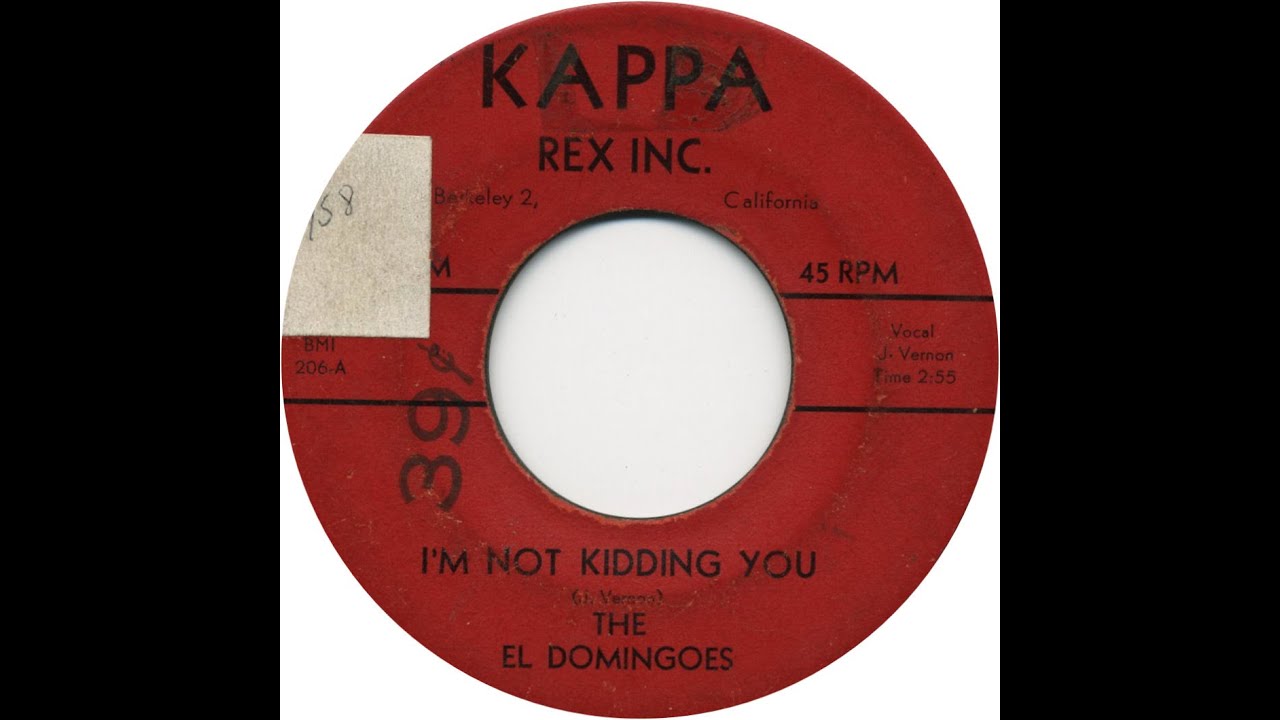 EL DOMINGOES  I'M NOT KIDDING YOU