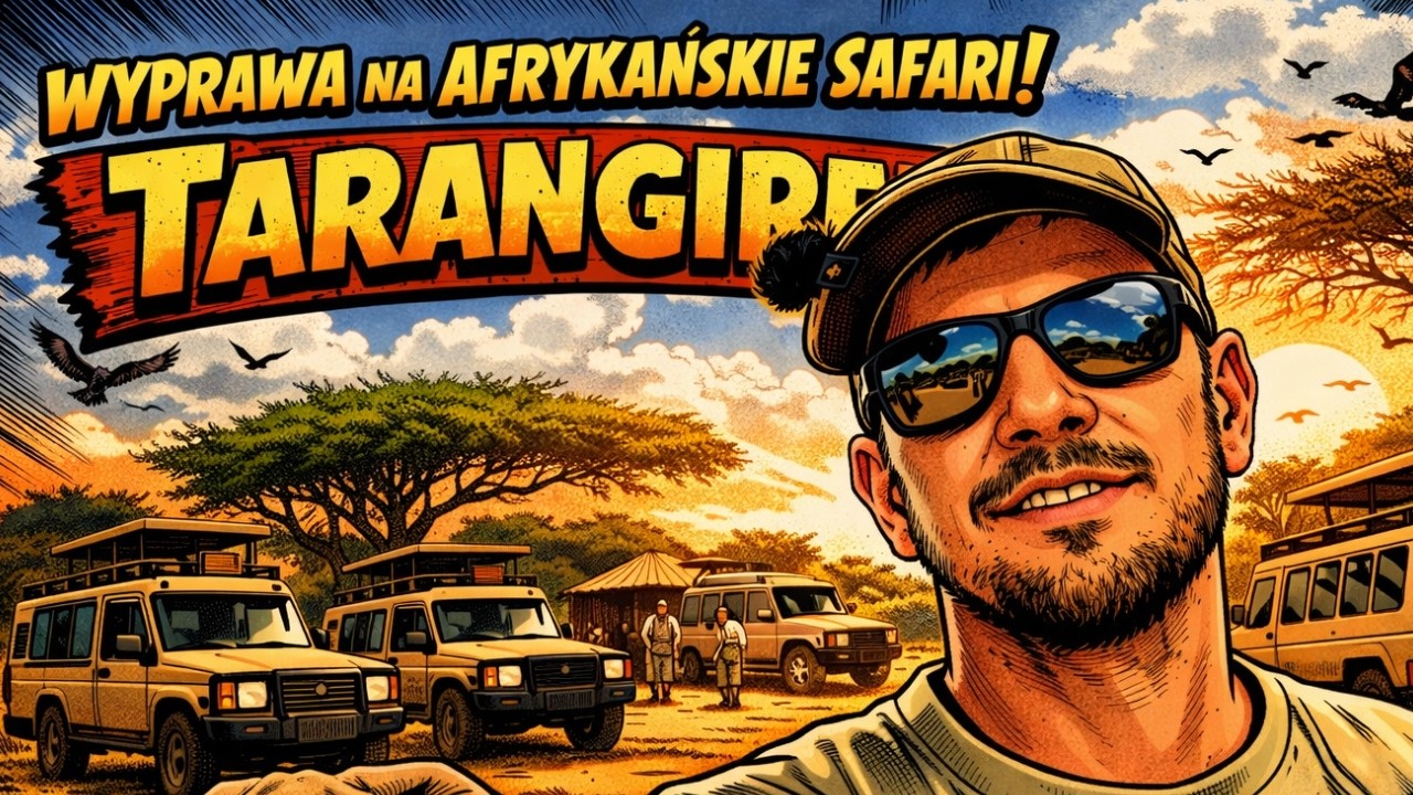 SAFARI W TARANGIRE - Czy było warto?? Jakie spotkałem zwierzęta?? W drodze do plemienia Hadzabe !!