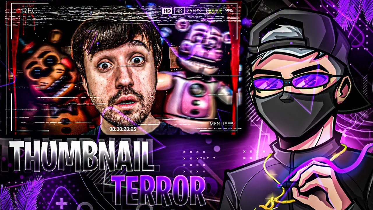 COMO FAZER THUMBNAIL DE TERROR PELO CELULAR PS TOUCH-POTATO DZN