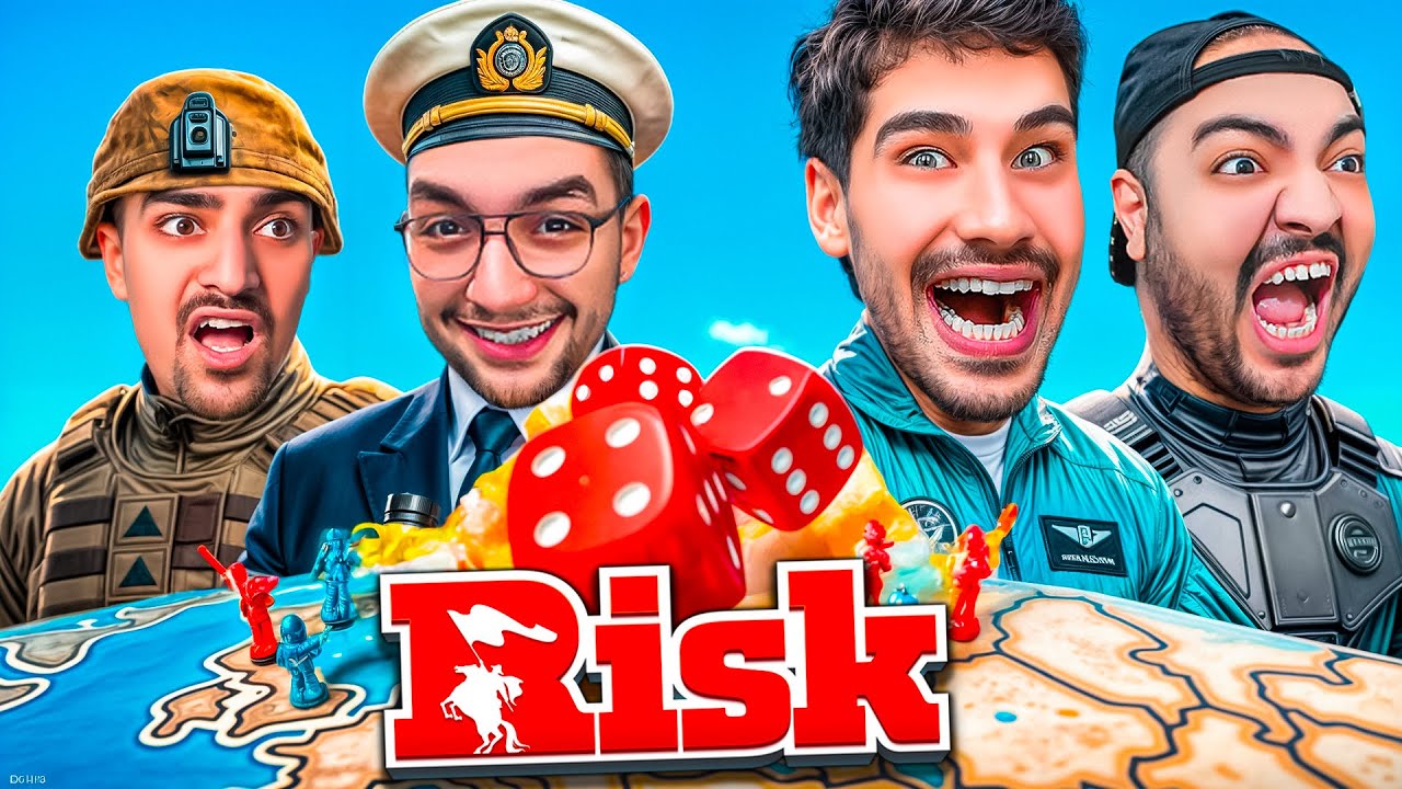 برای اولین بار با بچه ها رفتیم ریسک 😂😂😂 (تحول)