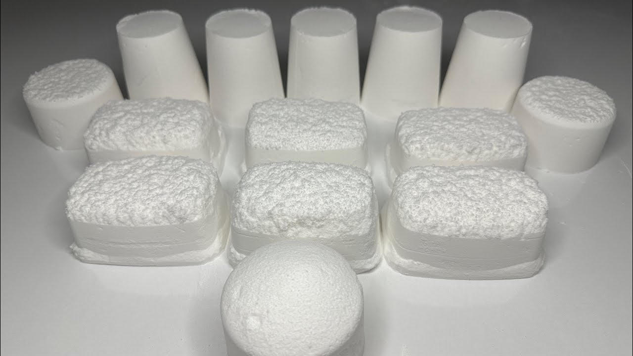 Asmr - pure white baking soda / sleep aid /satisfying