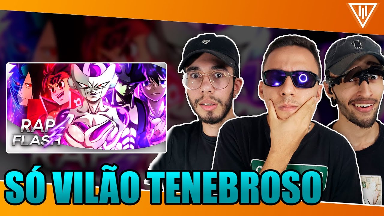 ♫ SPEEDLORD 3 - VIL&Otilde;ES (Animes) | Flash Beats (Prod. Hunter) l REACT A 3