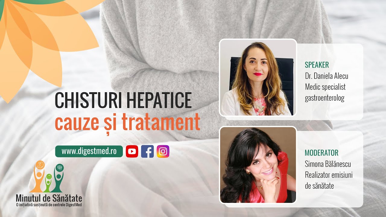 Minutul de sănătate: Chisturi hepatice