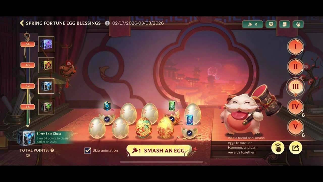 SPRING FORTUNE EGG BLESSINGS WILD RIFT - My prize pool ID: fPUQ1dOzYL0