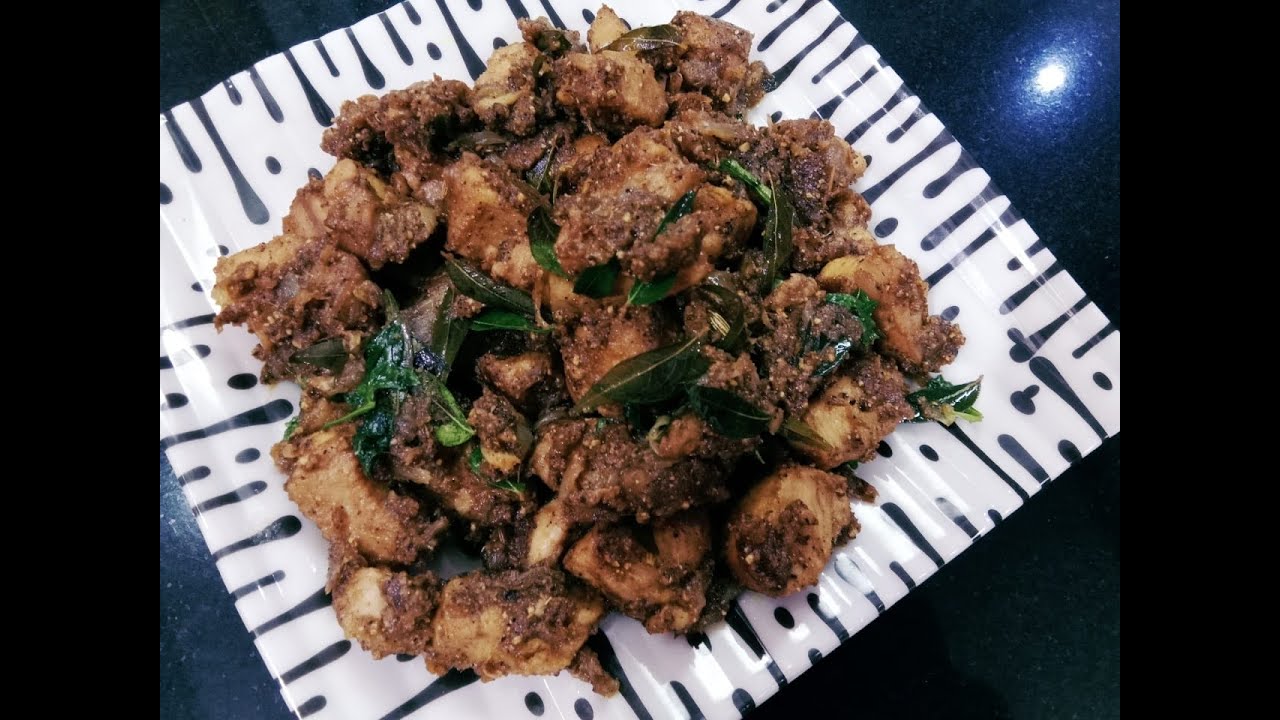 Restaurant Style Pepper chicken recipe in Tamil|கோழி மிளகு மசாலா|How to make pepper chicken in Tamil