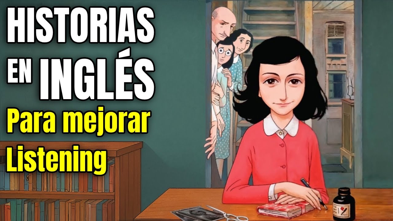 Ana Frank: La Voz que intentaron Silenciar | Historias Cortas para Aprender INGLÉS✔️