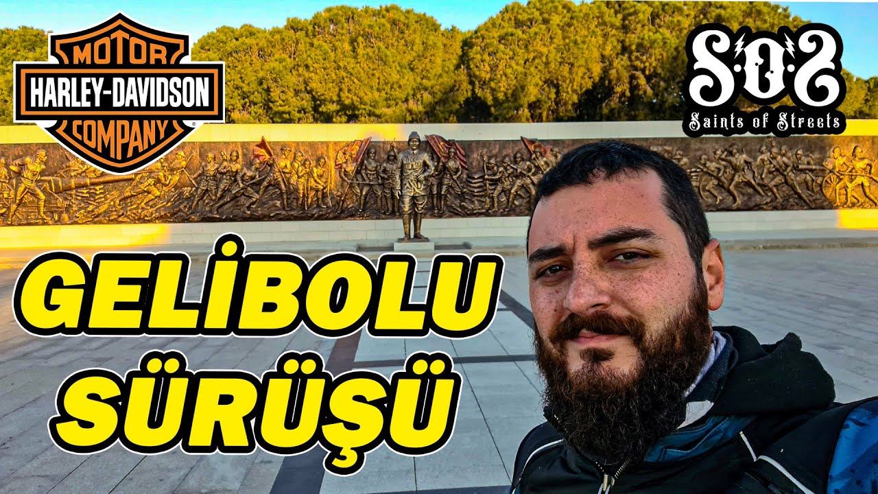 DEMİR ATLARIMIZI GELİBOLU'YA SÜRDÜK | HARLEY DAVIDSON İLE UZUN YOL