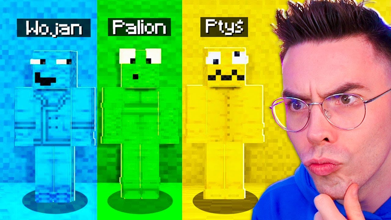 Kolorowy Chowany z Palion i Ptyś w Minecraft!