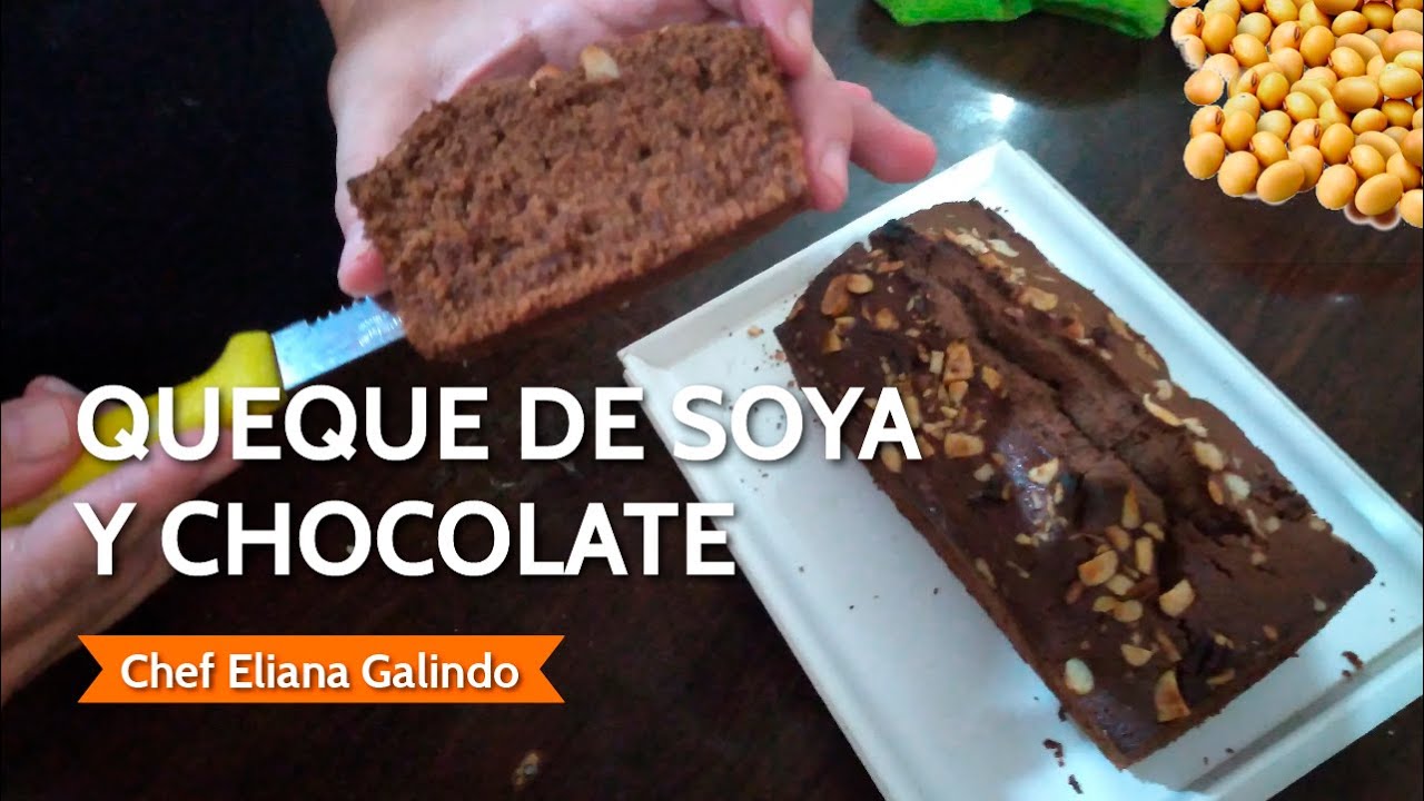 Queque de SOYA y CHOCOLATE | Queques nutritivos