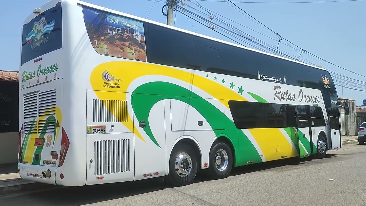 Autobús Premium Rutas Orenses 29 NAVIGATOR DD ZHONGTONG #transporte #viajes #busologia #guayaquil