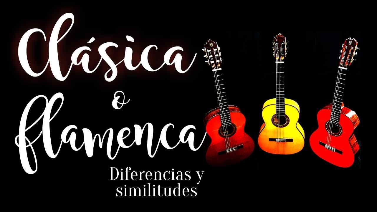 🔴 Cuál es la DIFERENCIA entre una guitarra CLÁSICA y una FLAMENCA❓❓ Guitarras españolas en 2023