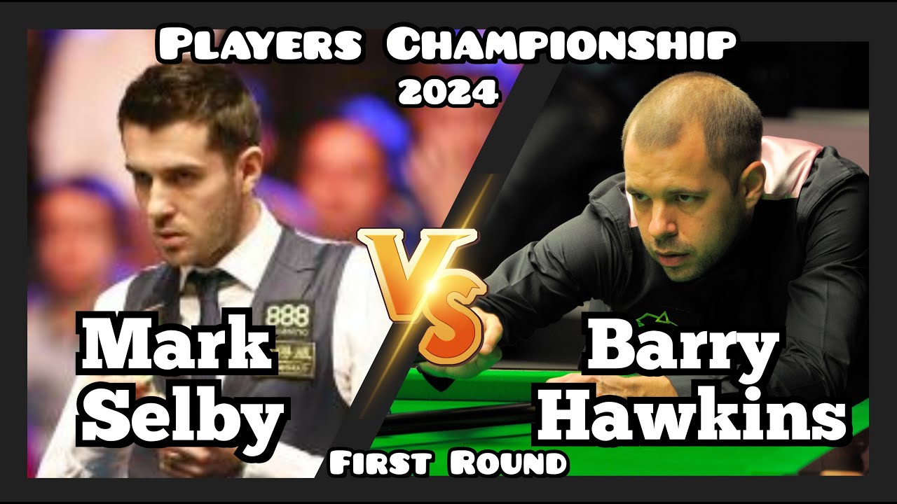Mark Selby vs Barry Hawkins - Players Championship Snooker 2024 - First Round Live (Full Match)