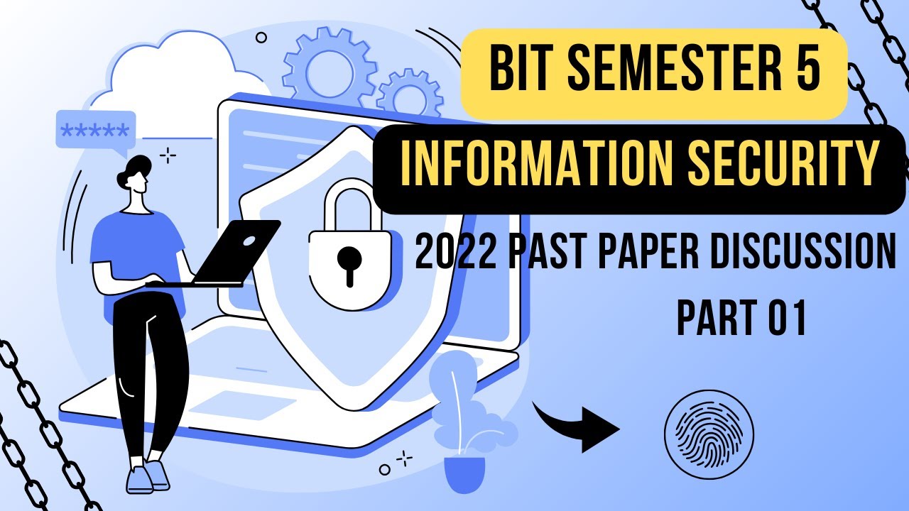 BIT Semester 5 | Information Security - 2022 |Past Paper Discussion