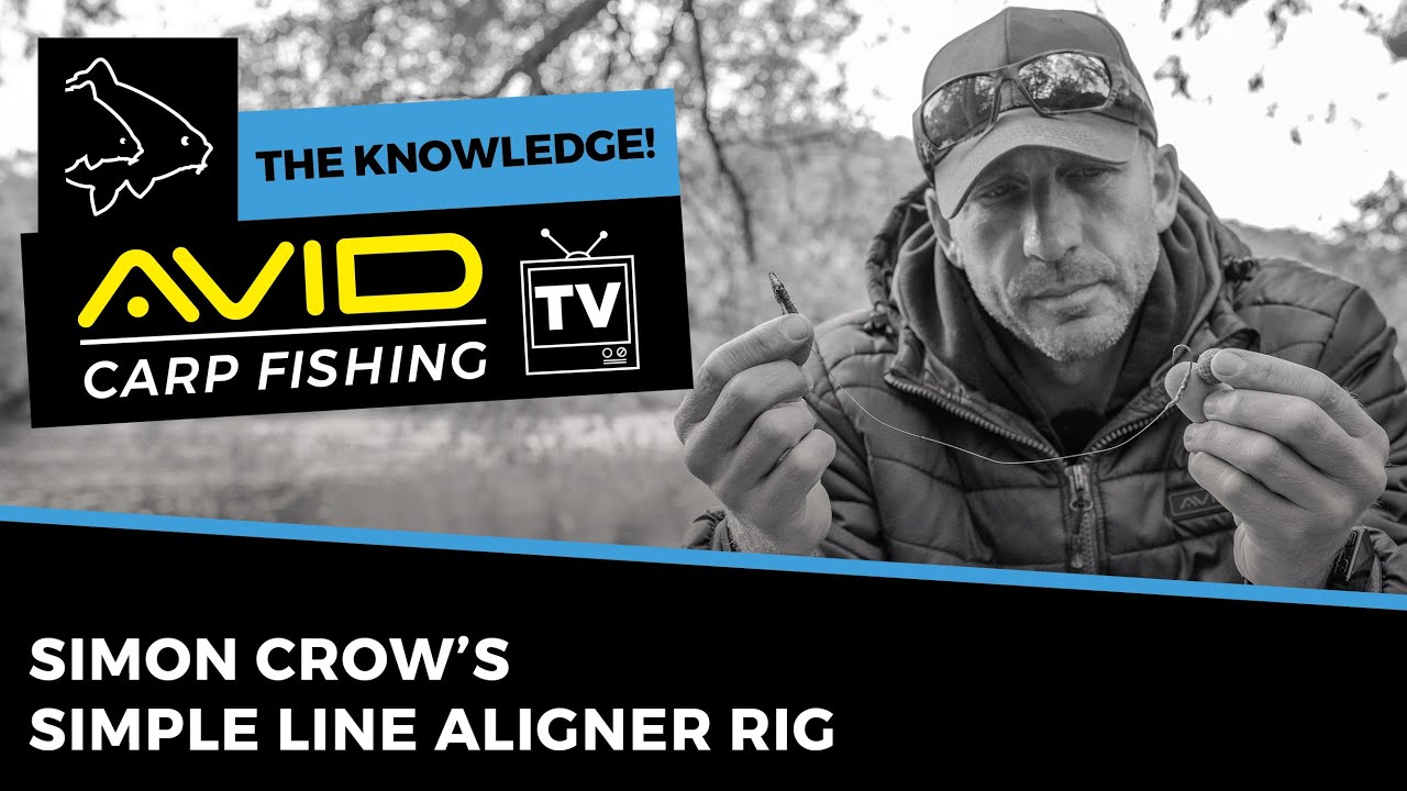 Simon Crow's Simple Line-Aligner Rig | The Knowledge | Avid Carp Fishing TV!