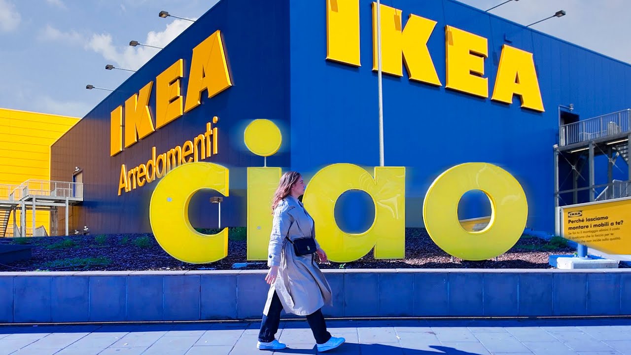 TOUR PELA LOJA IKEA NA ITÁLIA & COMPRAS
