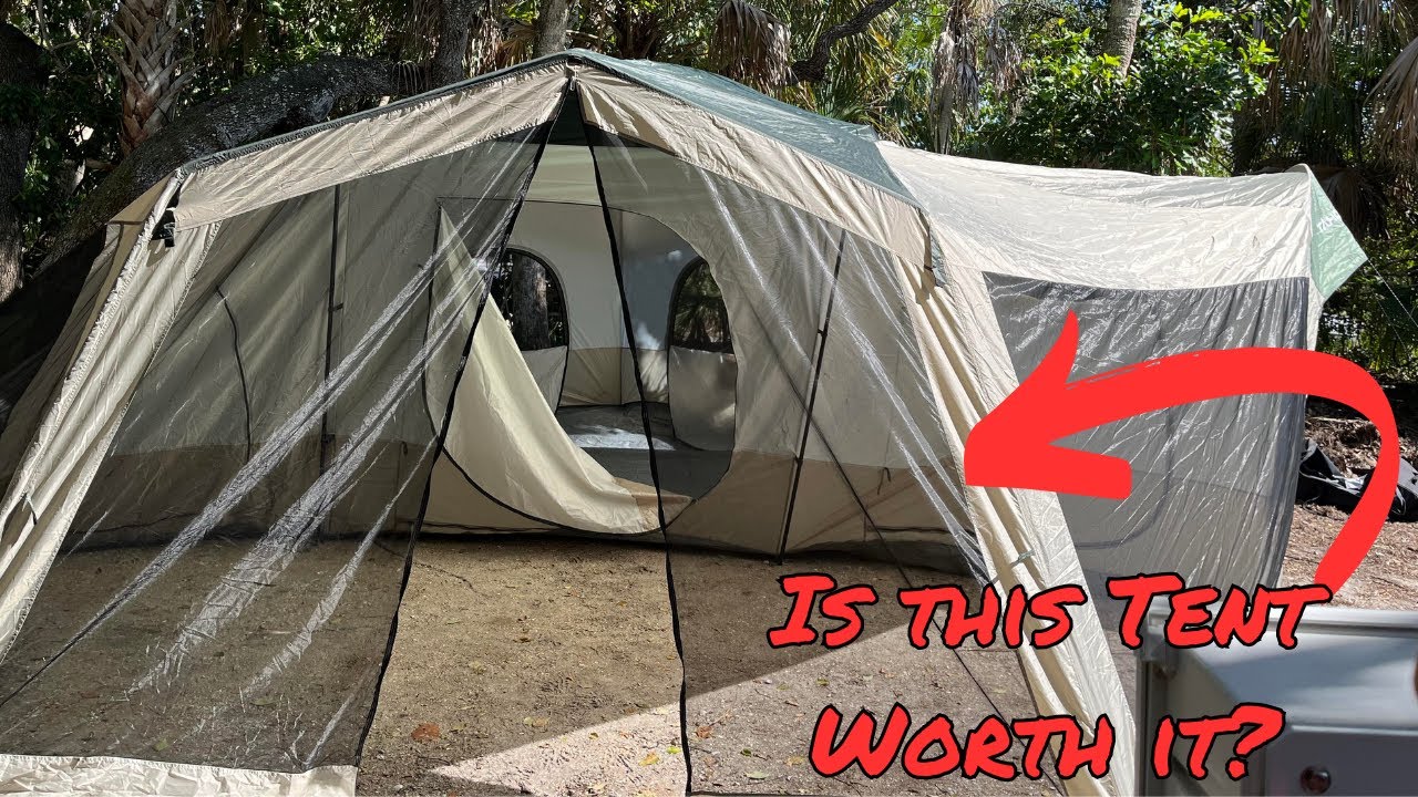 Tahoe Gear Carson 3-Season Tent Review! | The 14 Person Large Family Cabin Tent!