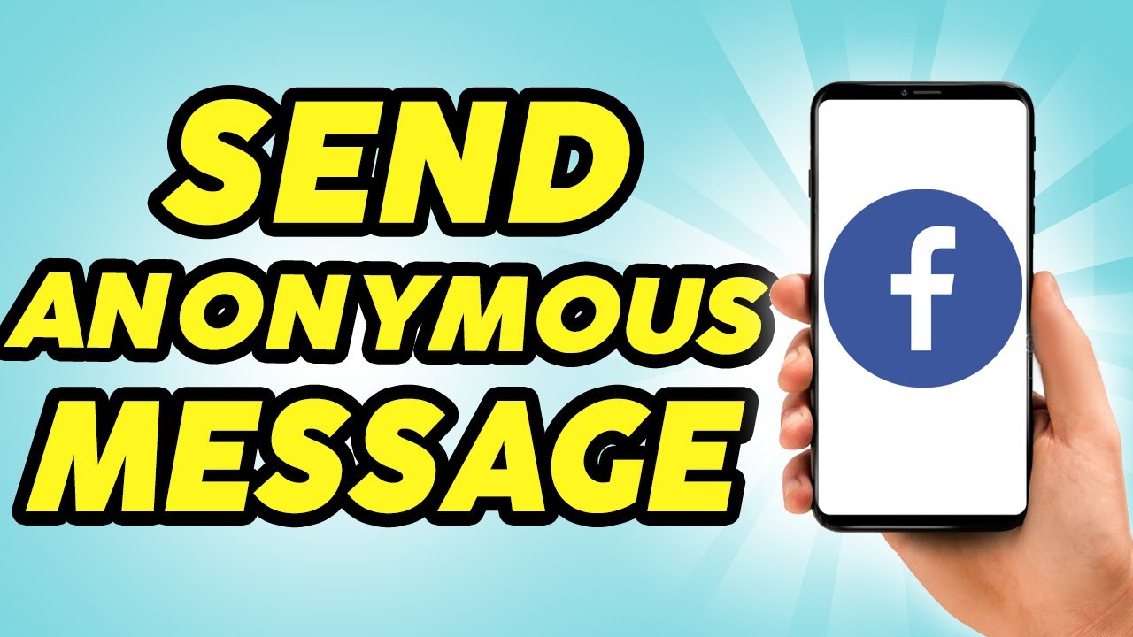 Как отправить анонимное сообщение в Facebook Messenger