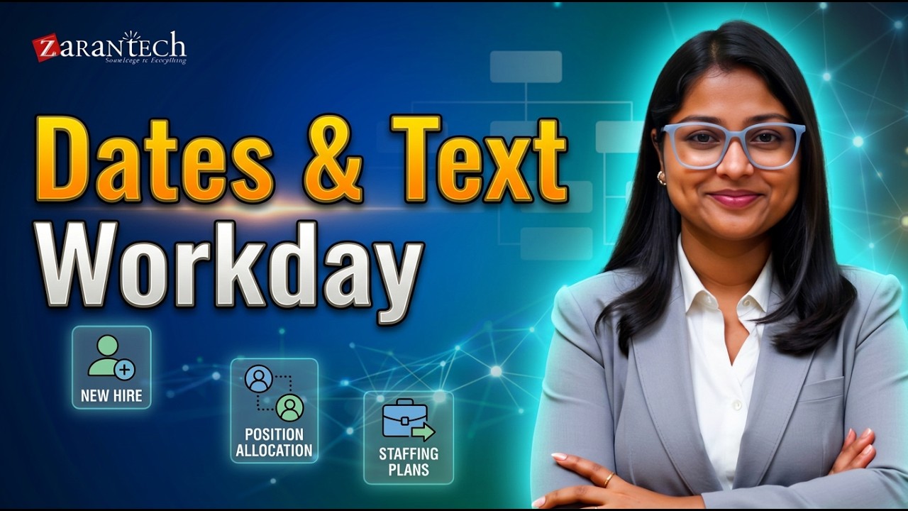 Learn Dates and Text Strings Fast | Workday Calculated Fields Training