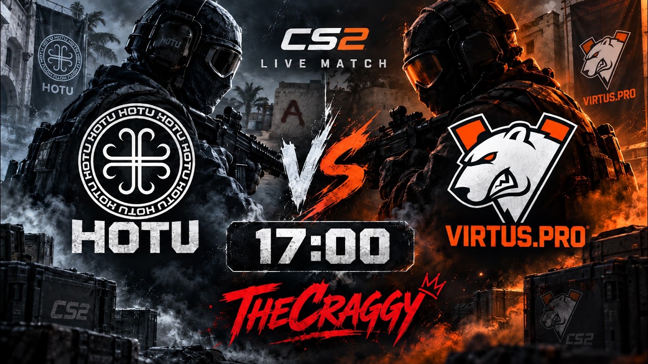 HOTU vs. Virtus.pro - Thunderpick World Championship 2026 Closed Qualifier LIVE by @TheCraggyCS