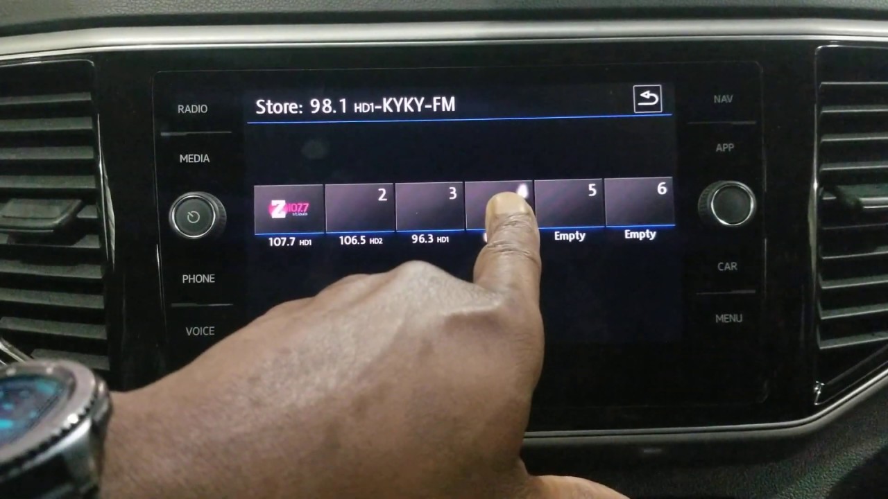 How to get radio station logos to appear on your new (VW) Volkswagen