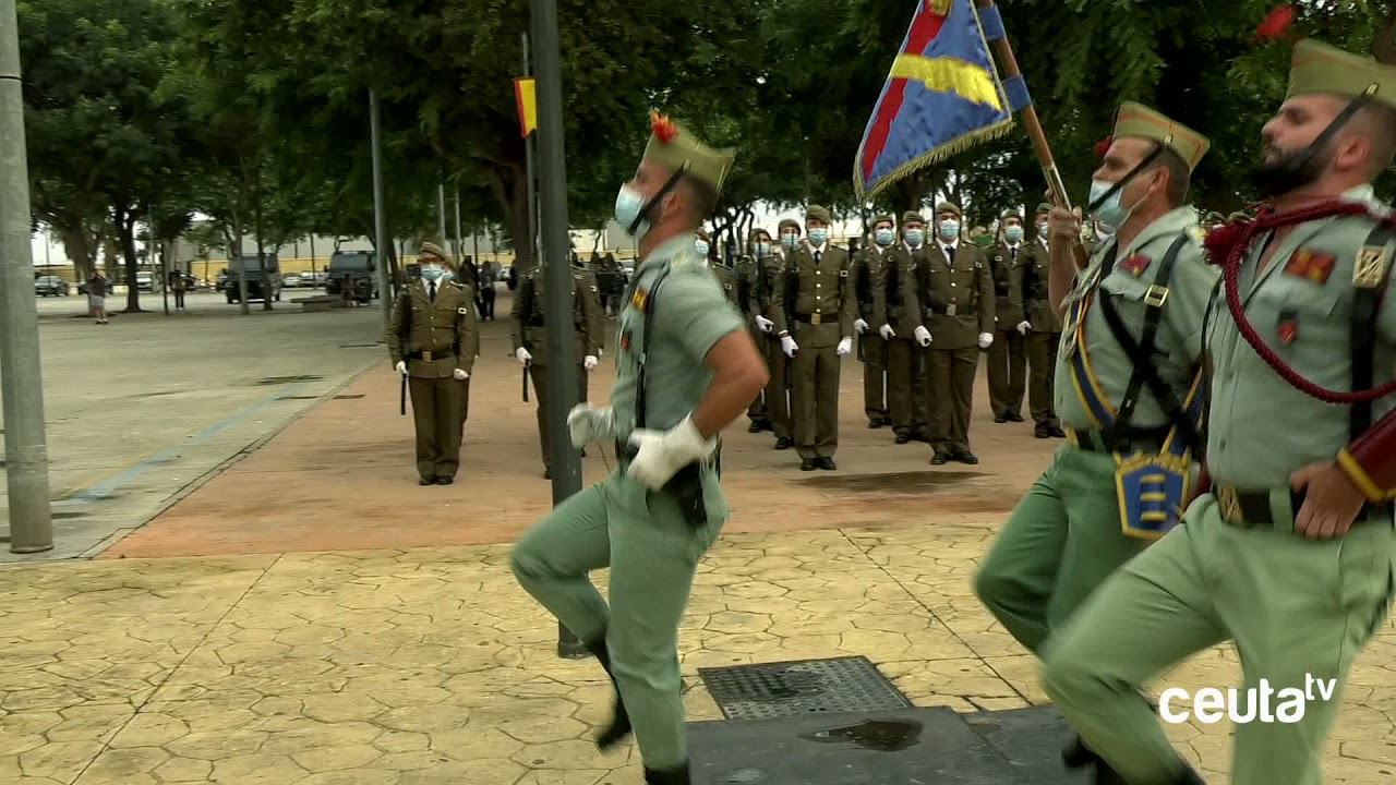 Ceuta homenajea a la Bandera Española con un solemne acto