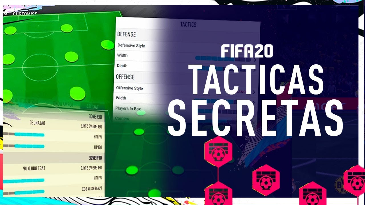 TÁCTICAS SECRETAS PARA a GANAR MAS PARTIDOS en FIFA 20 - TUTORIAL