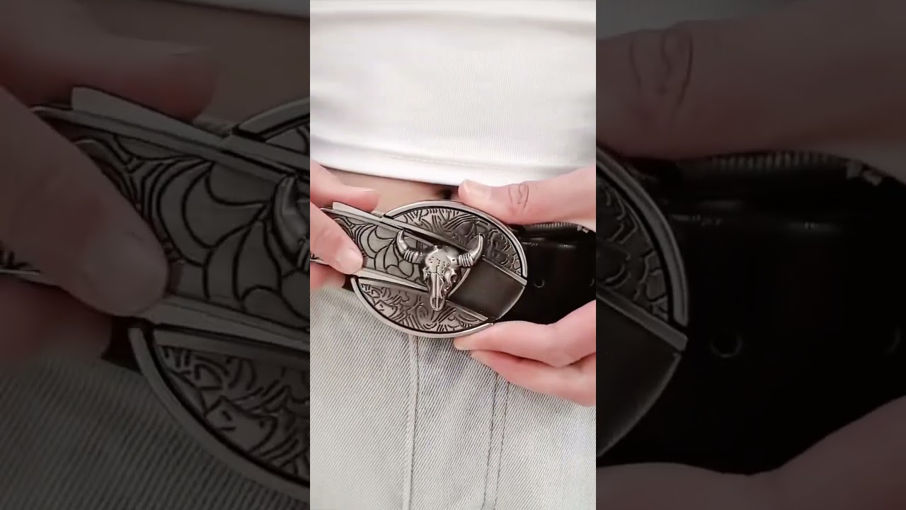Do you want a belt buckle for self-defense?#beltbuckle #knifeskills #foldingknife #edcknife #edc