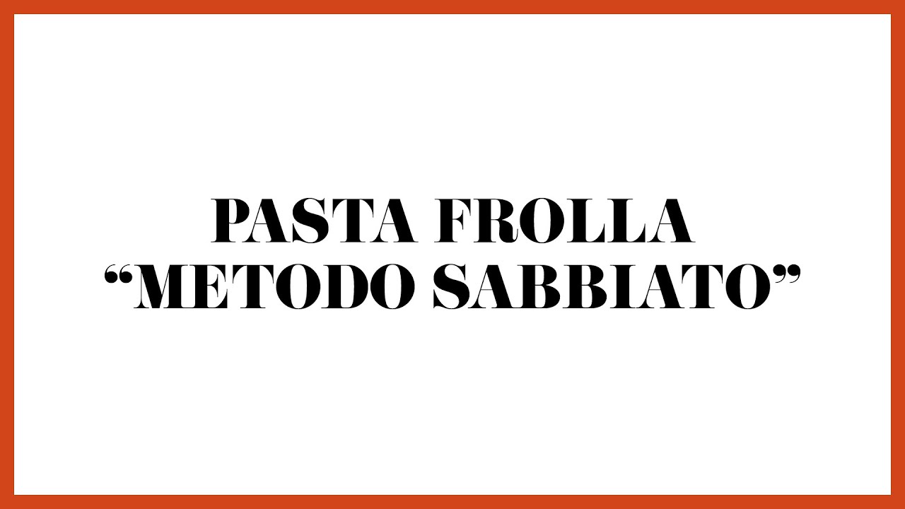 Pasta frolla 