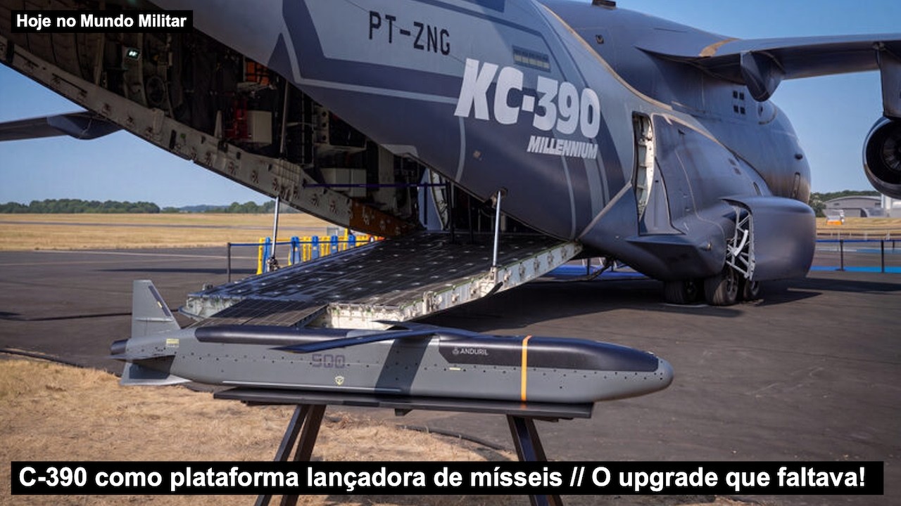 C-390 como plataforma lan&ccedil;adora de m&iacute;sseis &ndash; O upgrade que faltava!