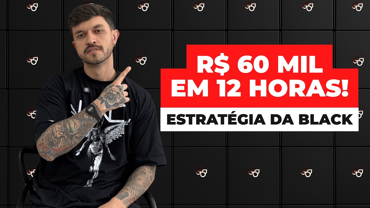 Como eu vendi R$ 60.000 em 12h na black - Sem dar Desconto!
