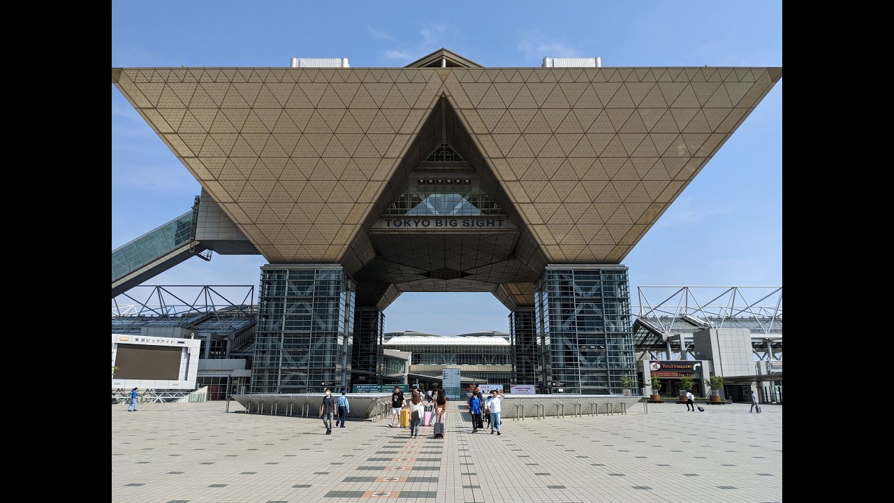 Take the Yurikamome to M-Tech Tokyo 2024 百合海鷗號ゆりかもめ M Tech 東京機械要素技術展2024 Tokyo Big Sight 東京ビッグサイト