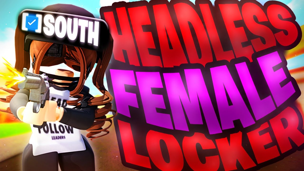 RAIDING As A HEADLESS FEMALE LOCKER In DA HOOD🎯 (BARBIES RAIDED ME!?)