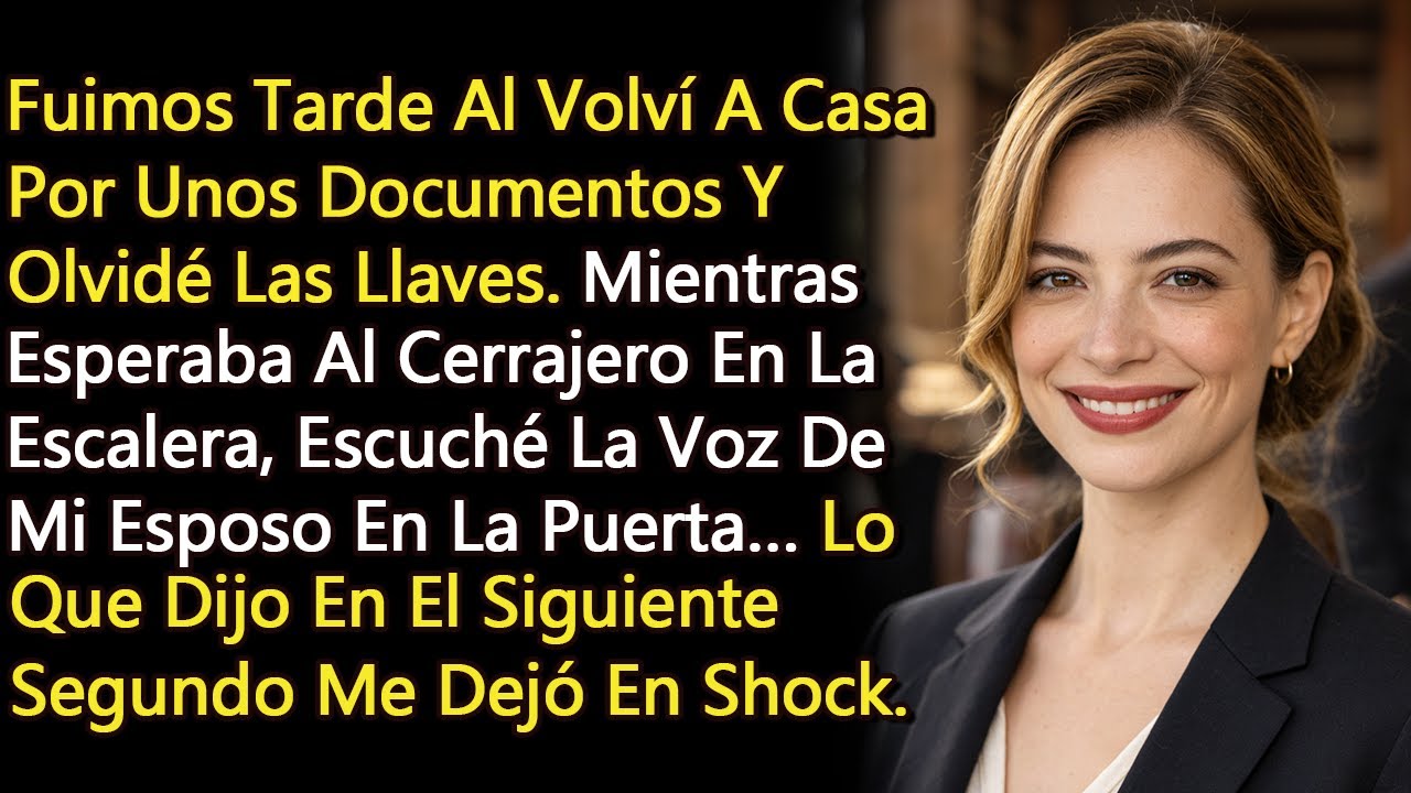 Esperaba Al Cerrajero… Y Escuché Algo Que Me Dejó Sin Palabras