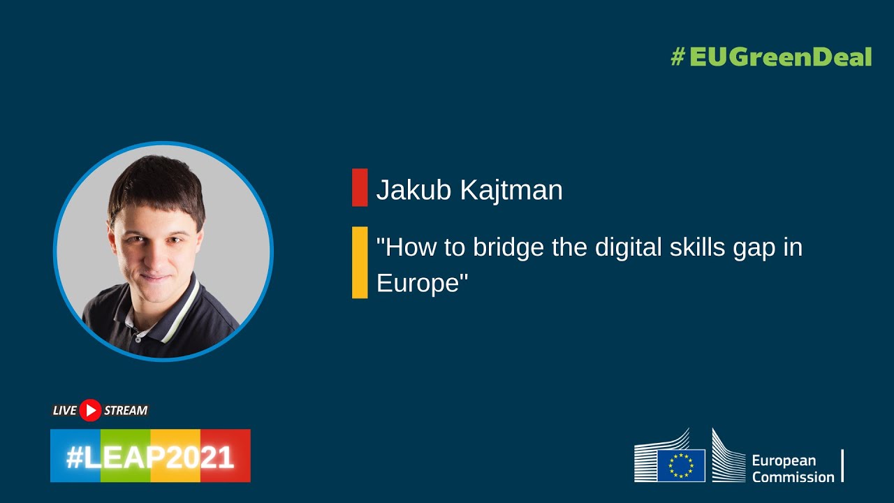 Jakub Kajtman - How to bridge the digital skills gap in Europe