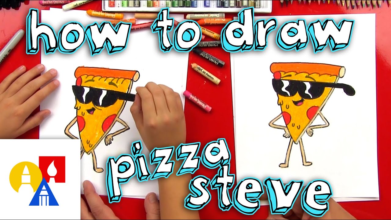 How To Draw Pizza Steve