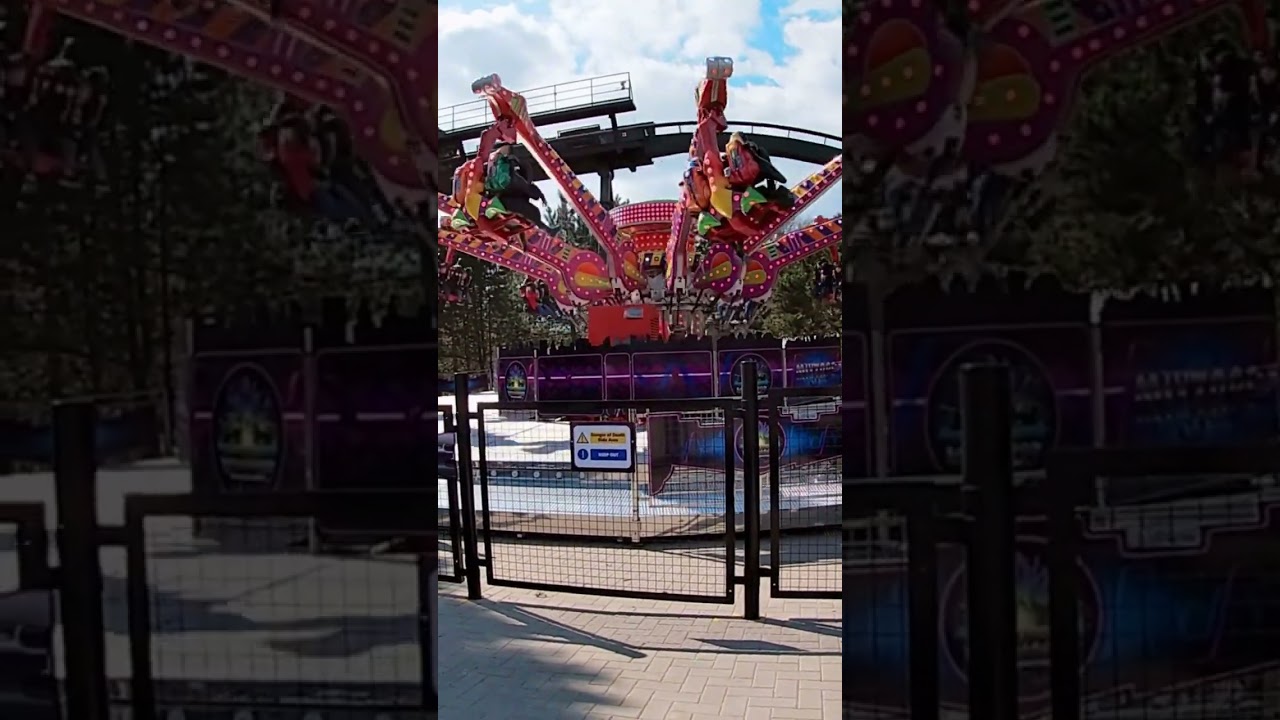 Smashing jump manufactured by Fabbri Group themed as mixtape @officialaltontowers for 2021 season