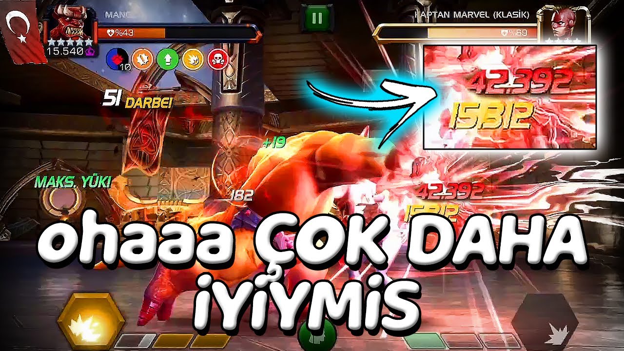 OHAAA ÇOK DAHA İYİYMİŞ - MCOC MANGOG GAME PLAY - MAGİ TV MCOC