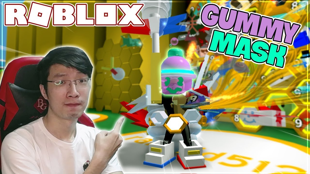 MÌNH CHẾ TẠO THÀNH CÔNG GUMMY MASK - SỨC MẠNH KHỦNG KHIẾP ! | Bee Swarm Simulator (Roblox)